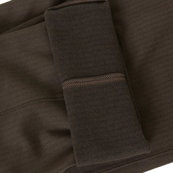 MONDETTA Womens Brown Herringbone Straight Leg Pants Size Medium NWT - Picture 6 of 6